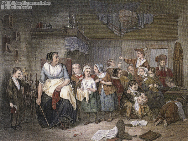 Instruction at the Village School (c. 1840)